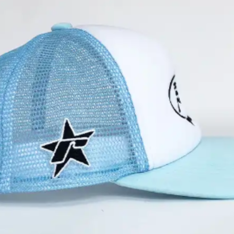 Déantúsóir Ardchaighdeán Saincheaptha 3D Trucker Trucker Cap OEM Custaim Lógó féin Bróidnéireacht Foam Trucker Hat Mogalra
