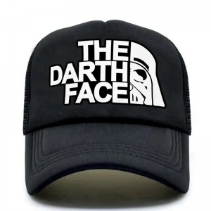 Darth trucker caipín caipín caipín fear greannmhar hata hata hata caipíní baseball fionnuar hata glan mogalra samhraidh d\'fhir