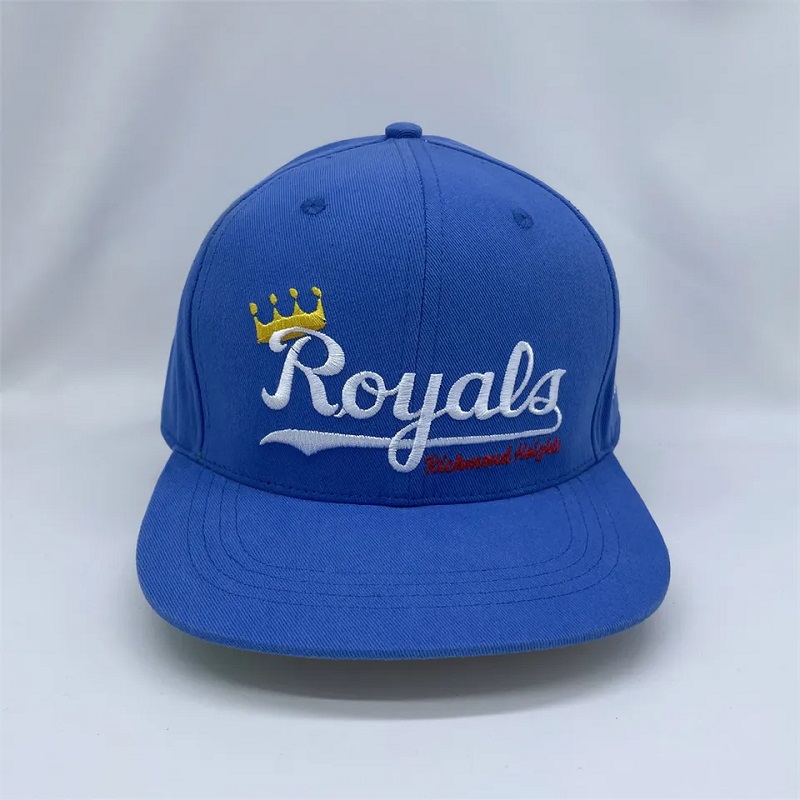 Faisean Mórdhíola 6 Painéal Caipíní Hip Hop Caipín Snapback Caipín 100% Cotton Custom Logo Hat Snapback d\'fhir
